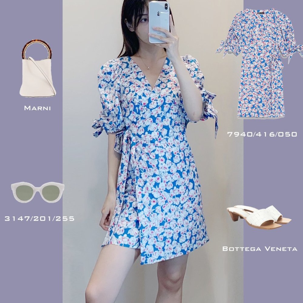 HOST Pick🎉 ZARA NWT Short Printed POPLIN Dress BLOGGER'S FAV. - Picture 10 of 10